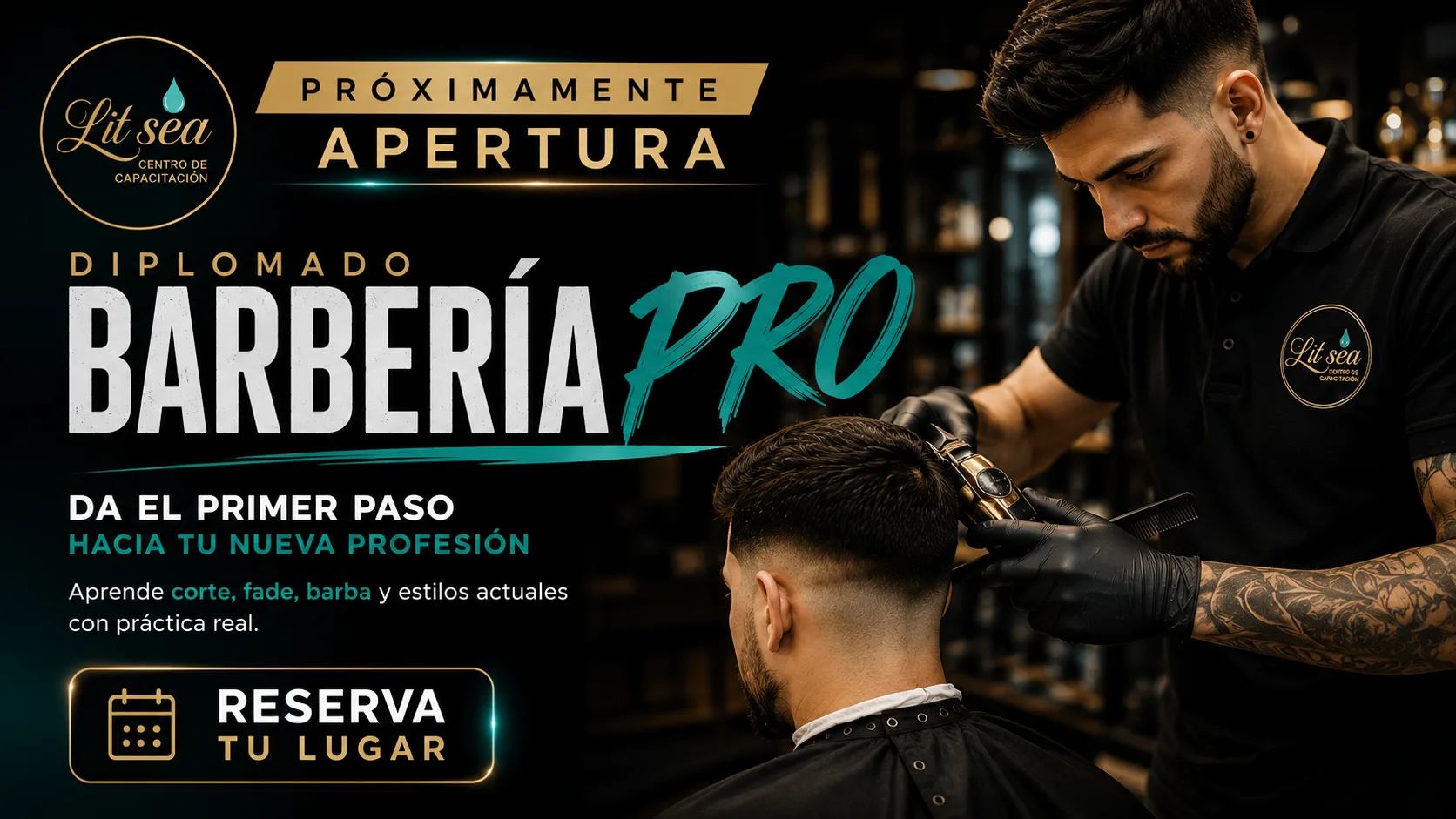 Diplomado Barbería PRO Litsea - Próxima Apertura