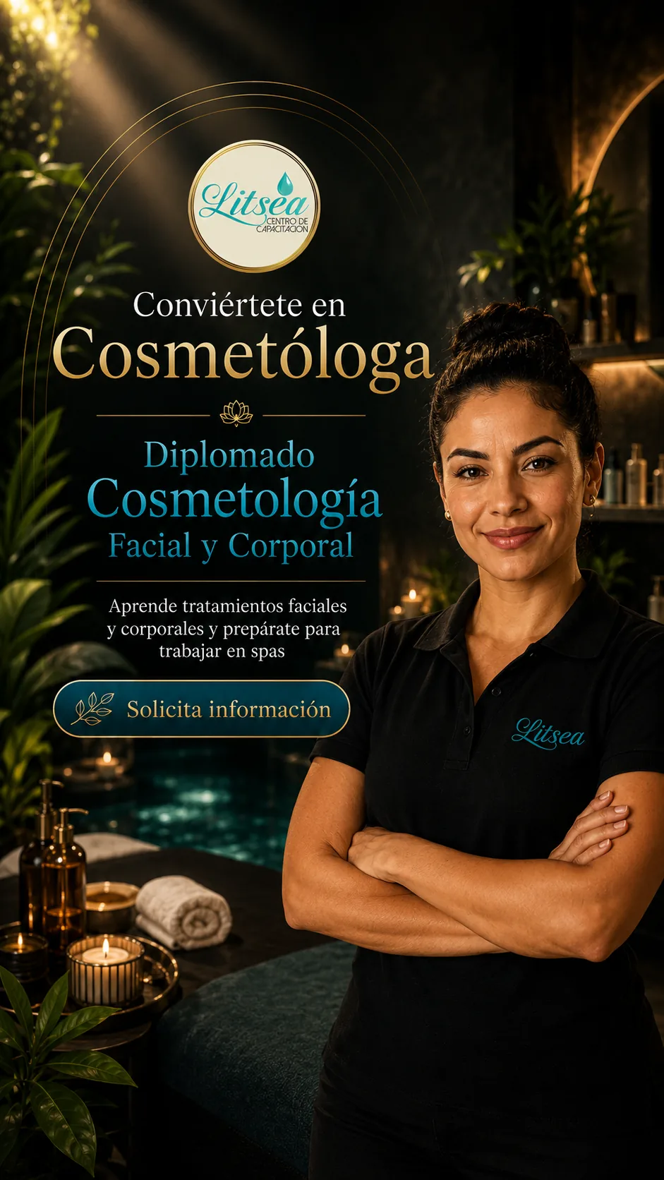 Diplomado Cosmetología Facial y Corporal Litsea